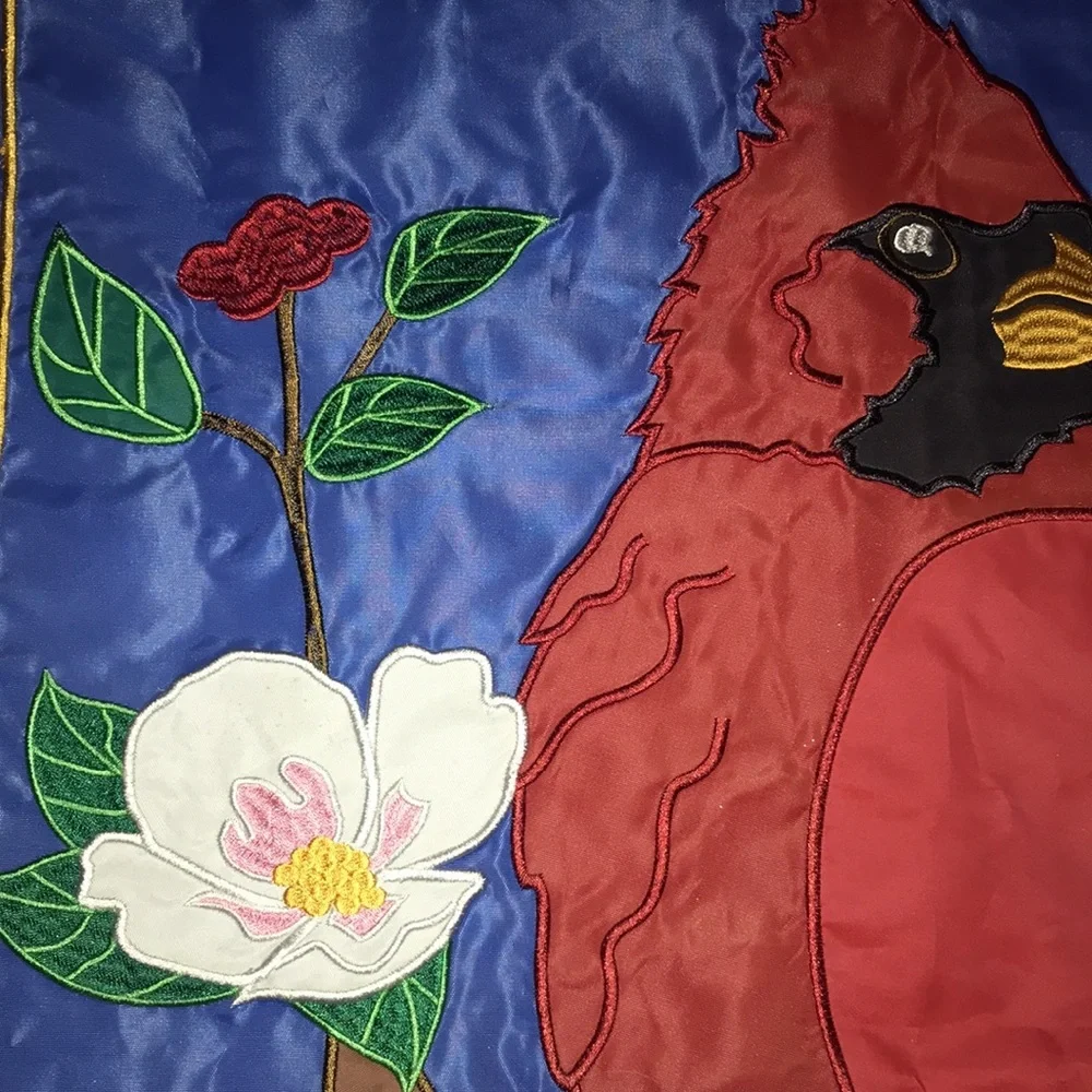 Beautiful Cardinal Outdoor Flag